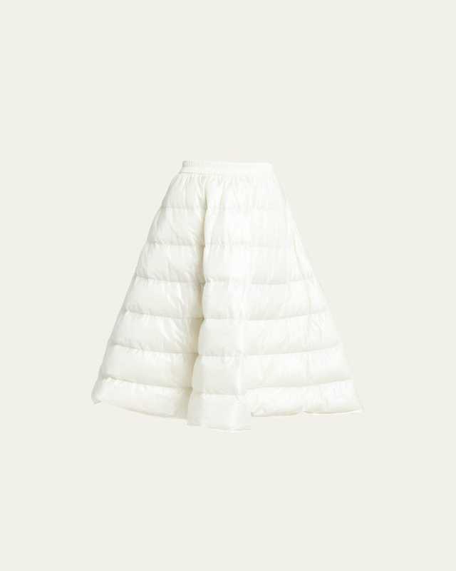 Puffer Midi Skirt